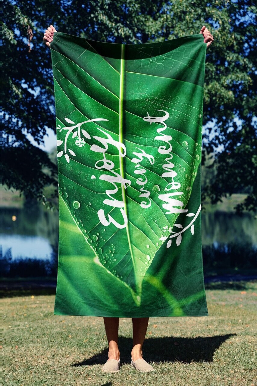 Prosop de plaja, L'essentiel Maison, Every Moment 70, 70x130 cm, Multicolor - imagine 5